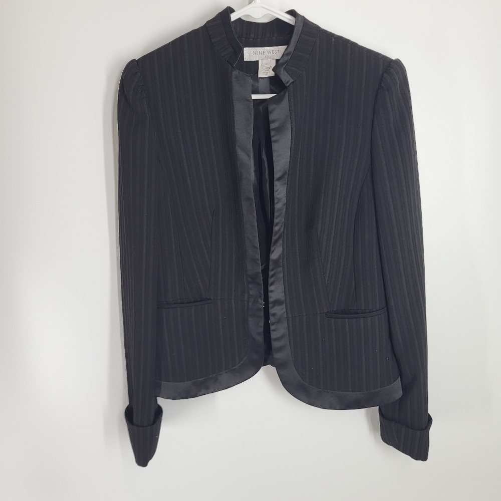 Nine West Striped Dress Jacket
